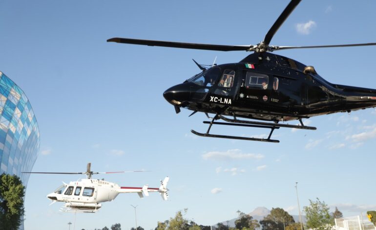 Operativo Puebla Segura reduce delitos en la capital con vigilancia aérea y terrestre