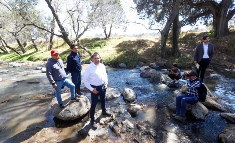 Avanza saneamiento del Río Atoyac; 30 kilómetros ya fueron intervenidos en Puebla