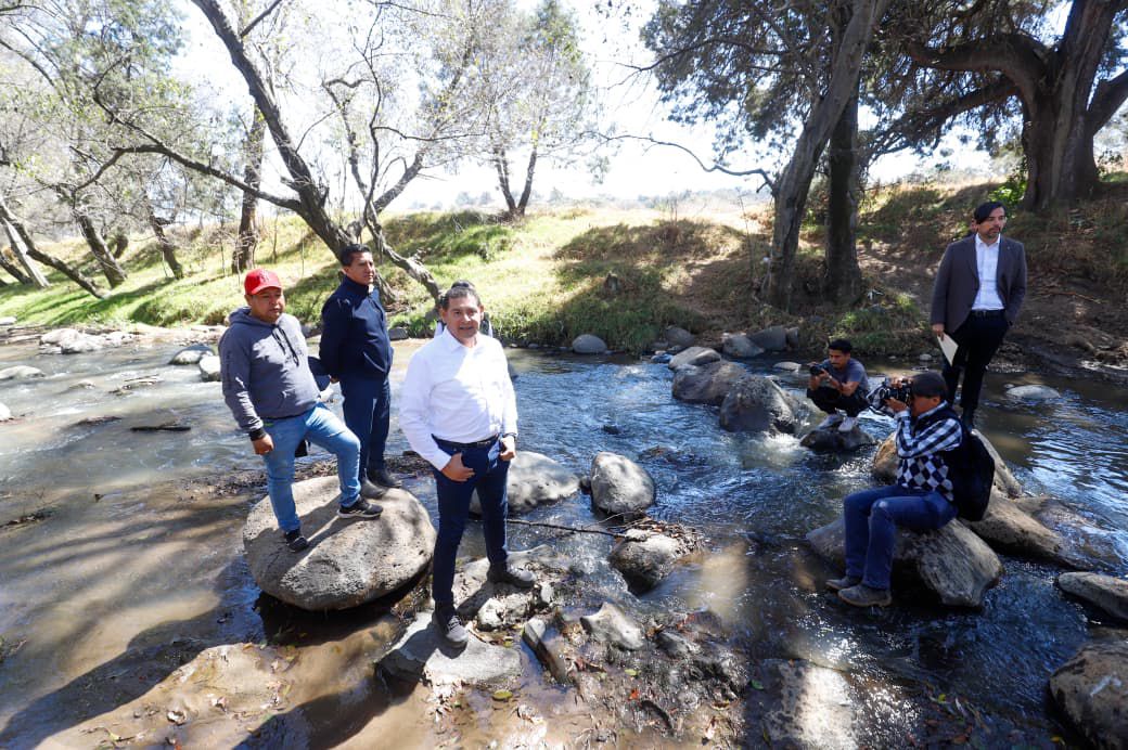 Avanza saneamiento del Río Atoyac; 30 kilómetros ya fueron intervenidos en Puebla