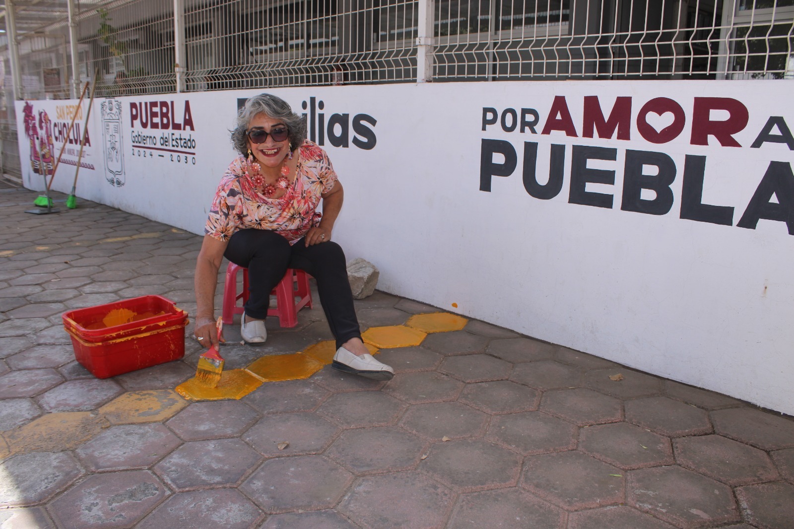 DIF San Pedro Cholula suma esfuerzos para recuperar espacios públicos