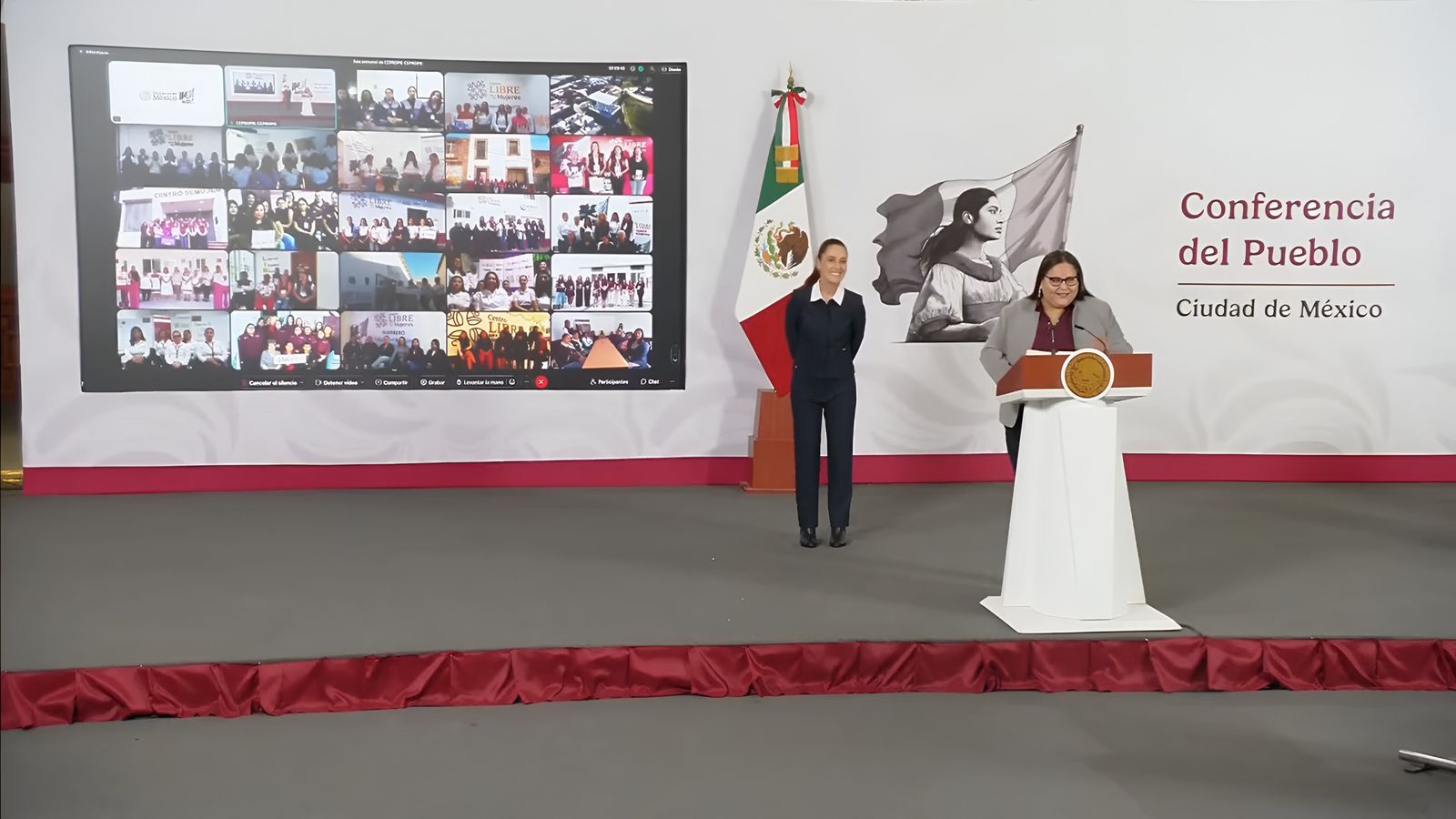 Puebla presenta a Sheinbaum resultados de los Centros LIBRE