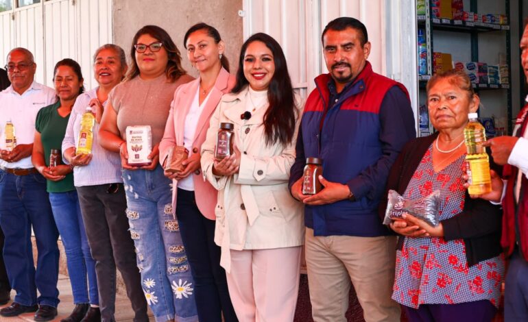 Más apoyo al bolsillo: San Pedro Cholula suma nuevas Tiendas del Bienestar