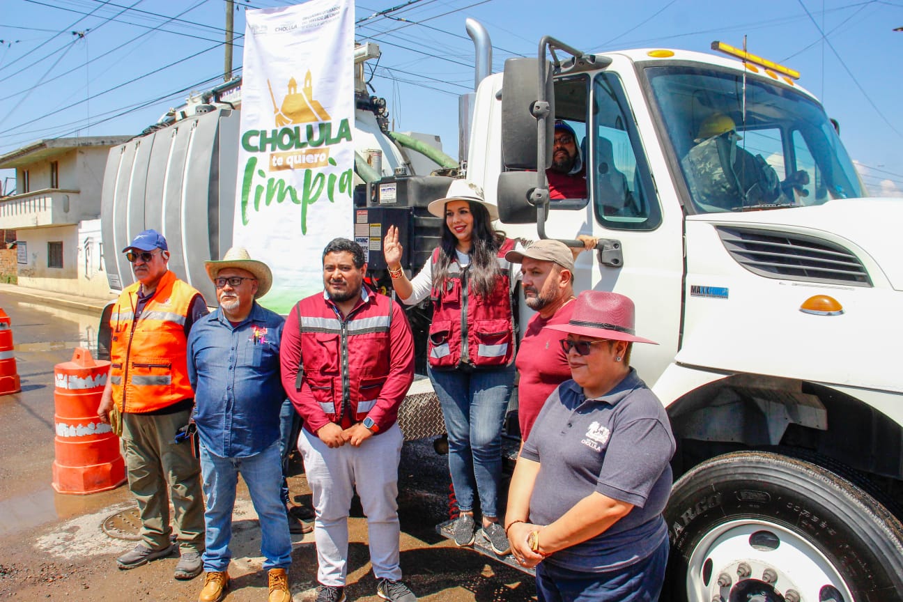 Limpieza en Mixquitla prevendrá inundaciones en San Pedro Cholula