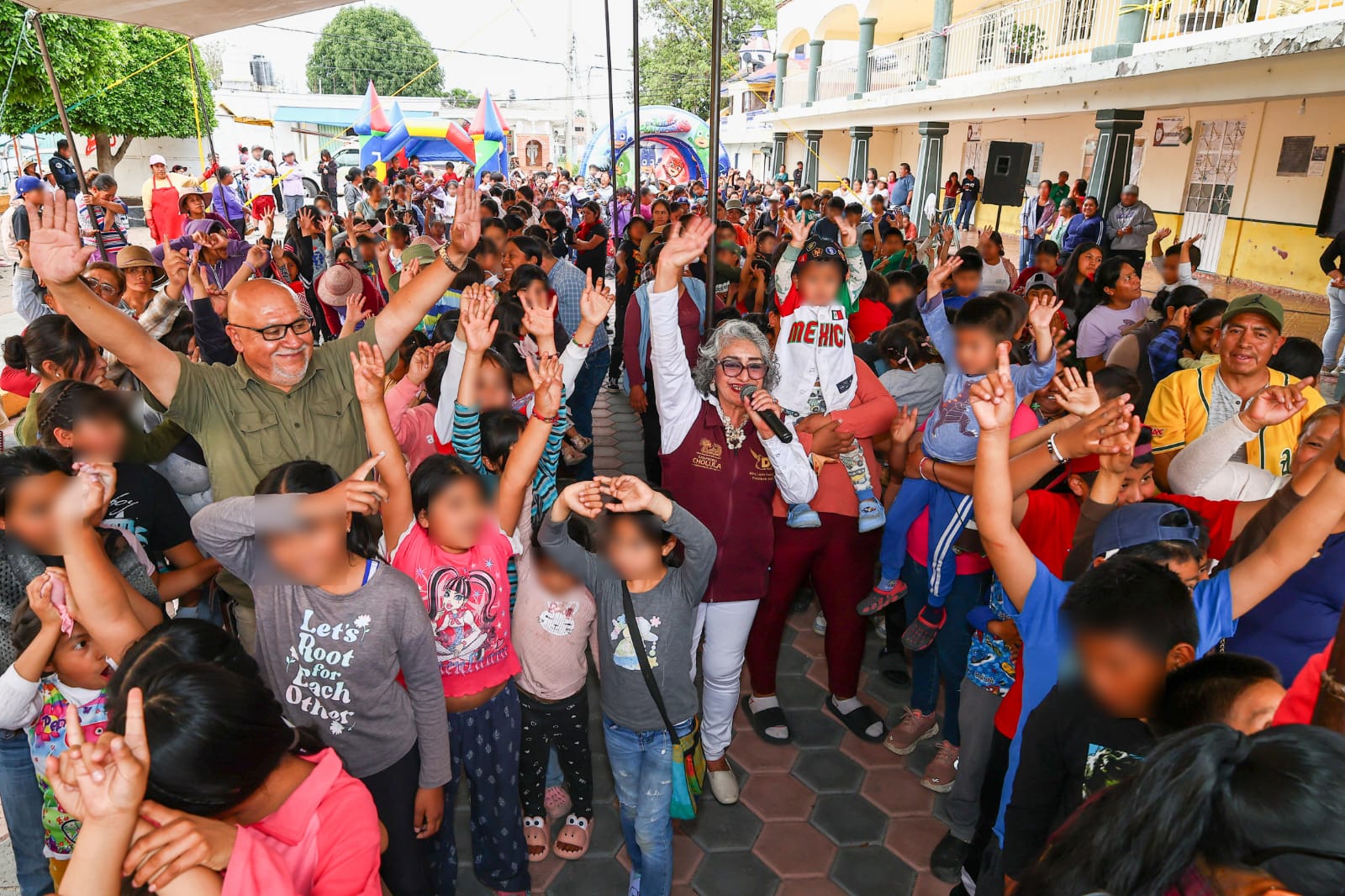 Festival Tlazopilli lleva alegría a comunidades de San Pedro Cholula
