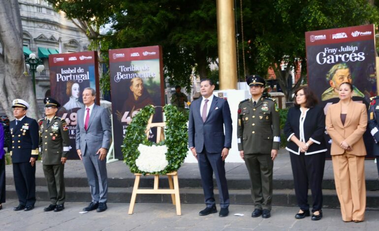 Puebla celebra 495 años con proyección internacional