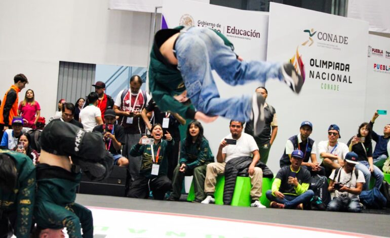 Breaking arranca medallero en Olimpiada CONADE 2026