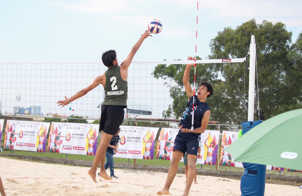 Puebla define campeones en voleibol de playa nacional