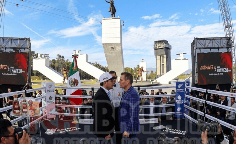 Chávez vs “Travieso” en Puebla: pelea con causa contra las adicciones