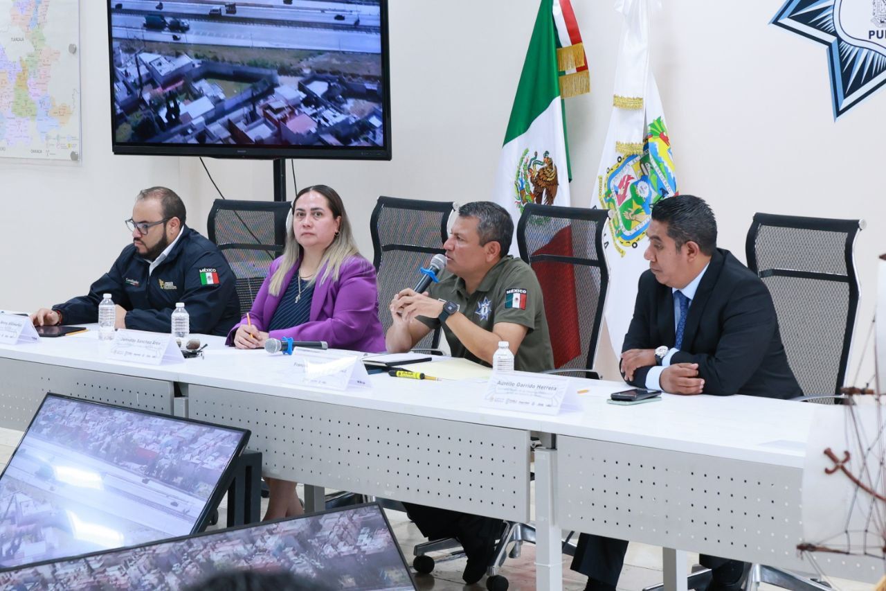 Puebla reduce 20 delitos y baja incidencia en 2026