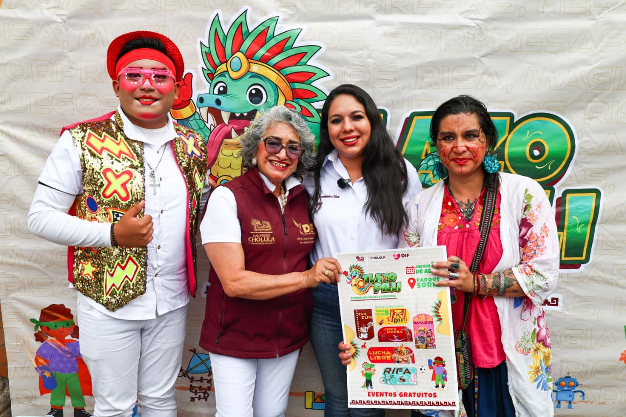 San Pedro Cholula celebrará a la niñez con el Festival Tlazopilli 2026