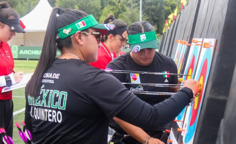 México brilla en Puebla con doble bronce en tiro con arco