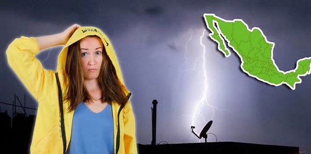 Lluvias y chubascos en la mitad del país de viernes a lunes