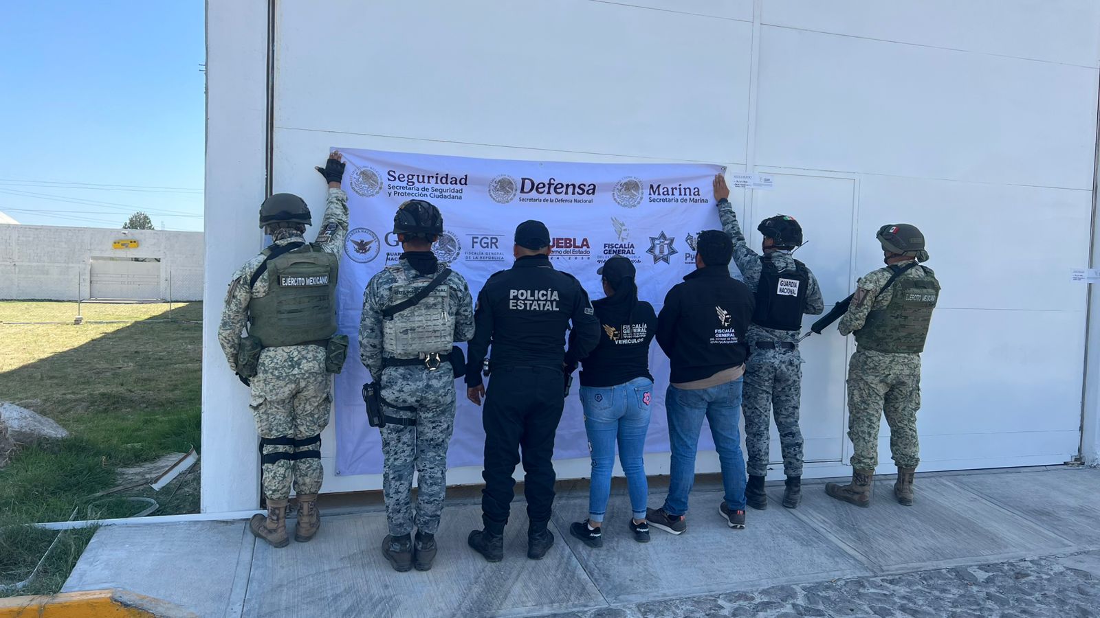 Golpe al crimen: recuperan tractocamiones robados en Puebla