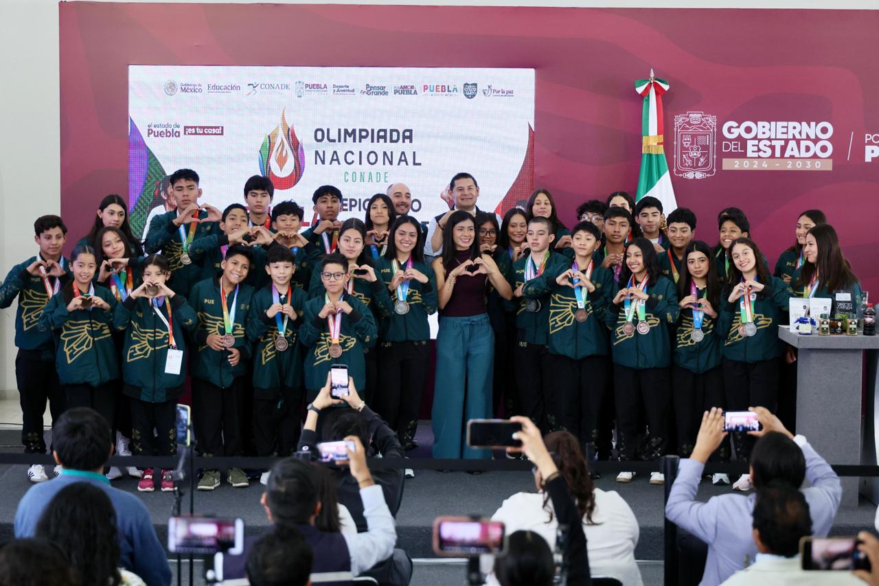 Puebla suma 56 medallas en la Olimpiada CONADE 2026