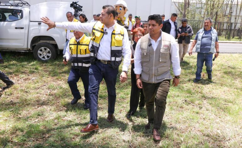 Después de 40 años, rehabilitan lateral de la México-Puebla en Cuautlancingo