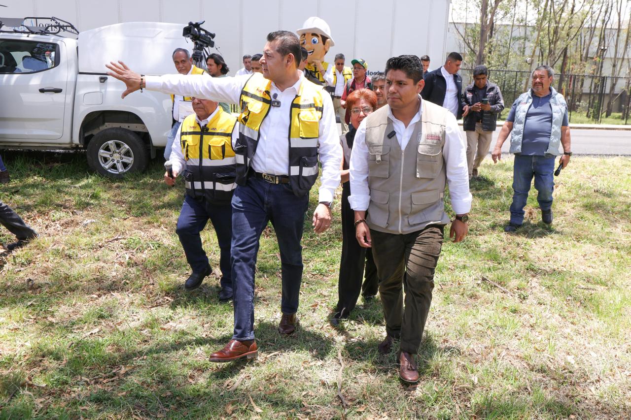 Después de 40 años, rehabilitan lateral de la México-Puebla en Cuautlancingo