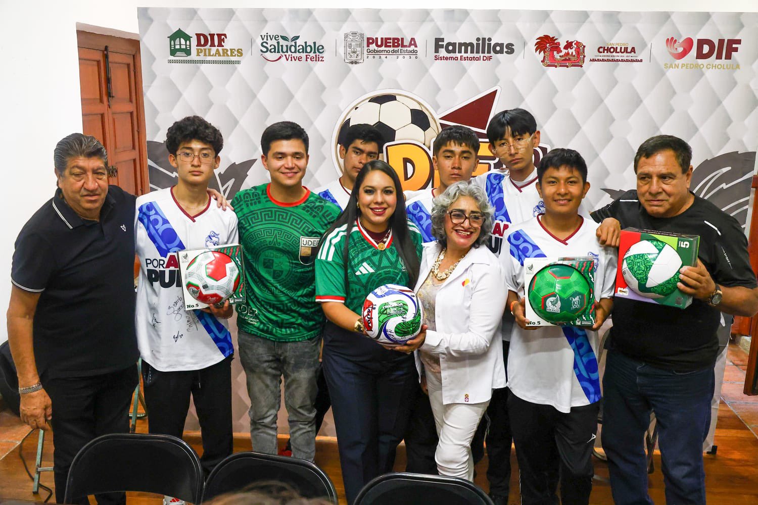 San Pedro Cholula lanza Mundialito DIF 2026