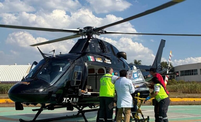 31 traslados médicos salvan vidas en Puebla
