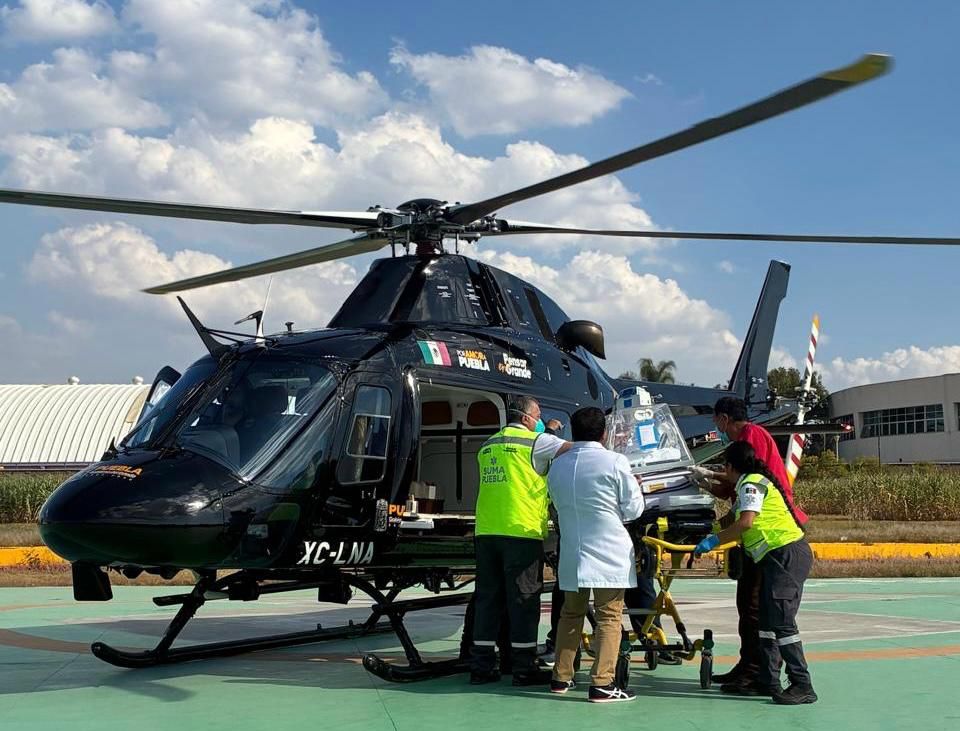 31 traslados médicos salvan vidas en Puebla