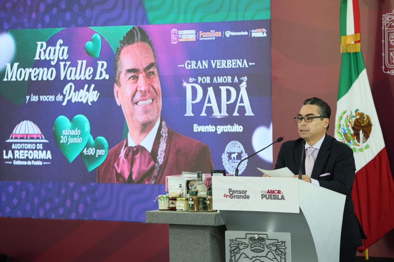 Puebla celebrará a papá con gran verbena
