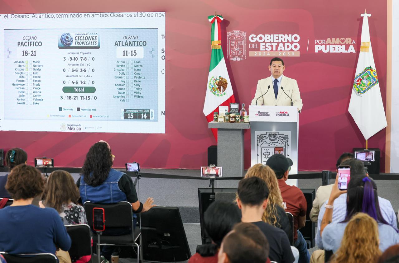 Refuerzan acciones para proteger a familias durante temporada de lluvias