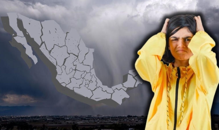 Onda tropical amenaza con diluvio y fuertes lluvias a 12 estados