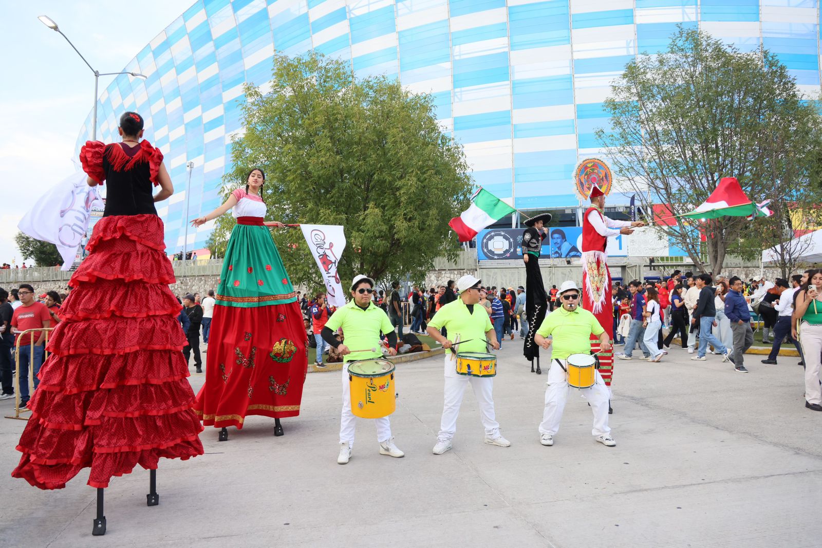Puebla vivió fiesta mundialista