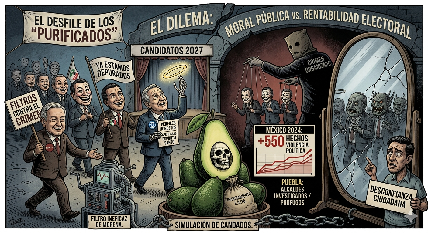 Bitácora / Candidatos que ofrecen los partidos