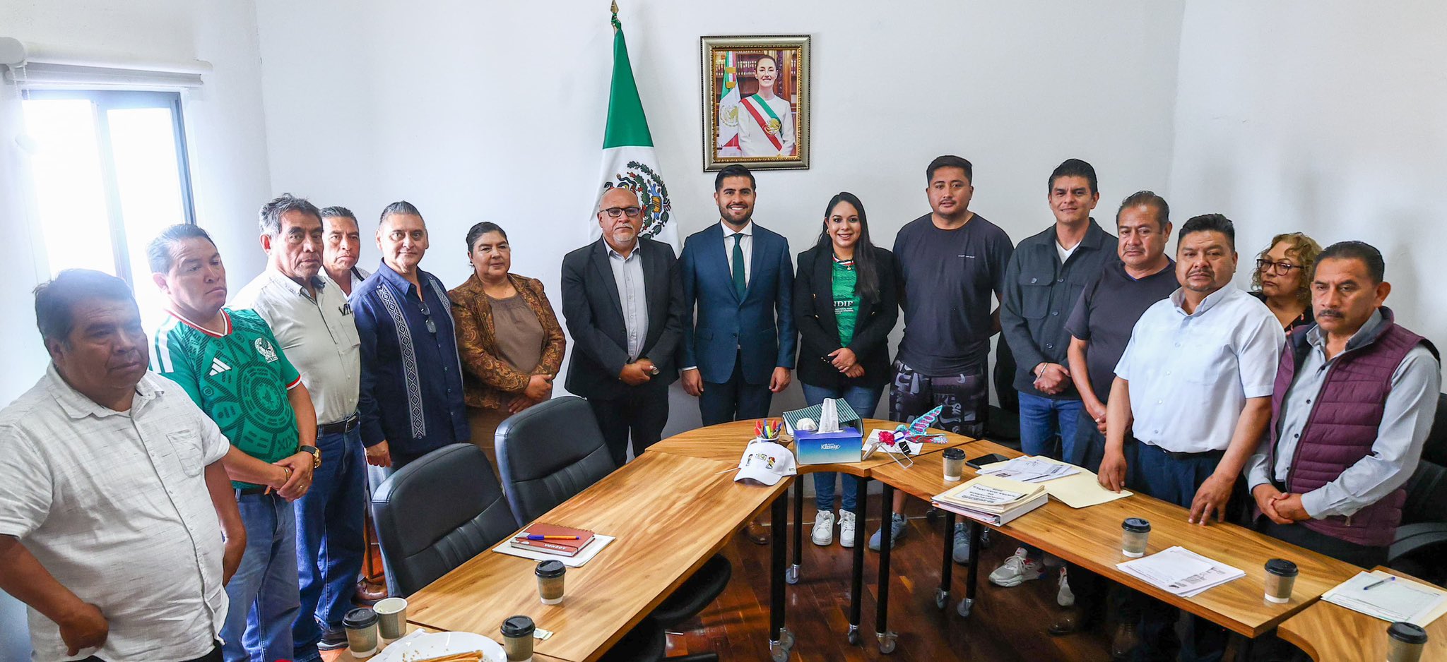 Tonantzin Fernández fortalece coordinación para impulsar la educación en Cholula