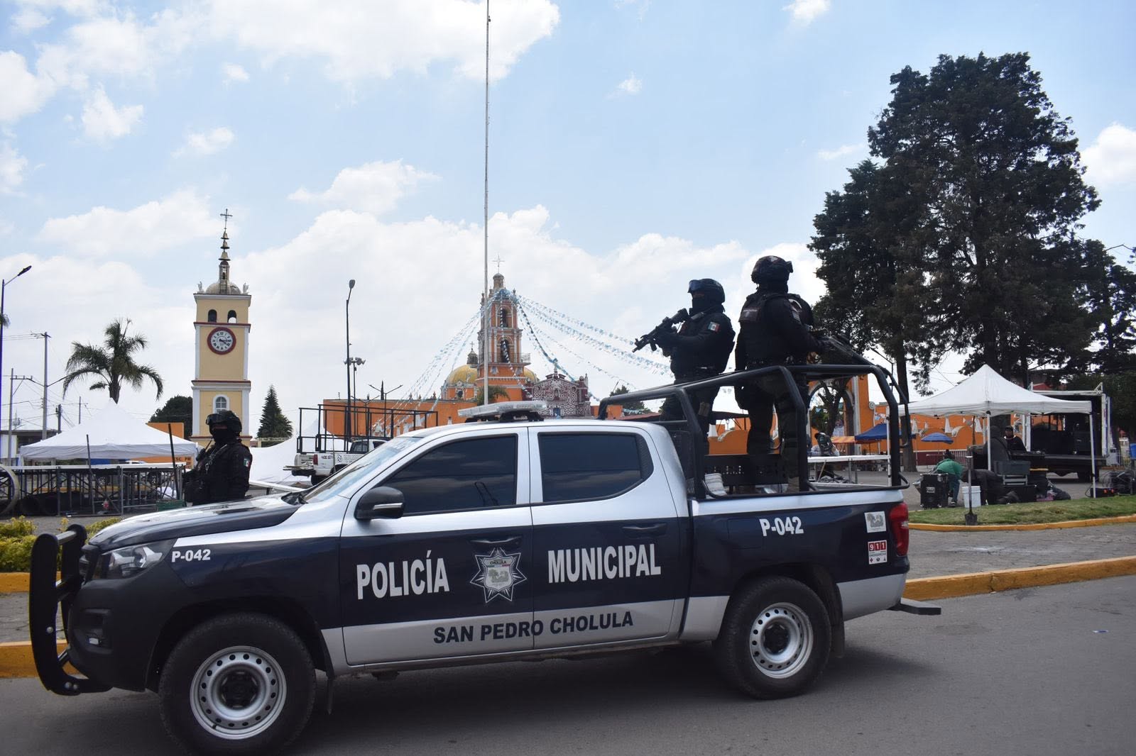 Semana Santa Segura garantiza Tonantzin Fernández en San Pedro Cholula