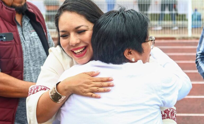 En Cholula hay compromiso con las mujeres: Tonantzin Fernández