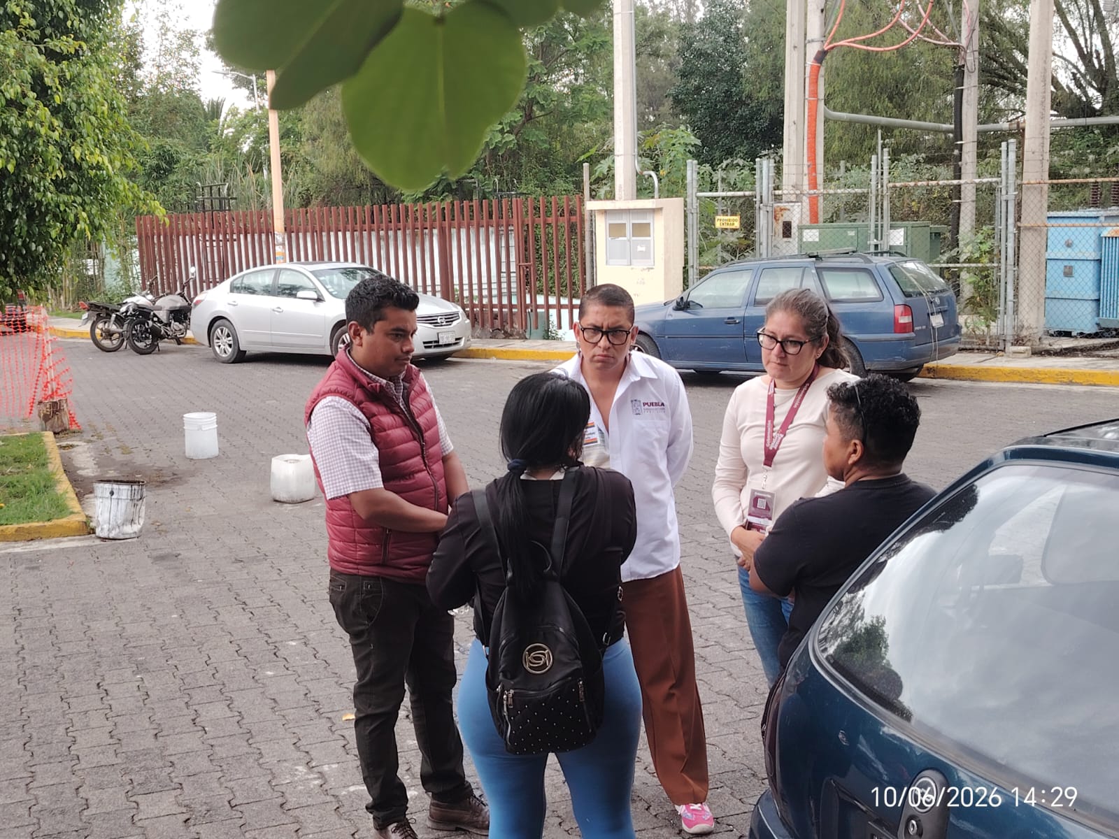 Atienden y acompañan a estudiante agredido en Atlixco