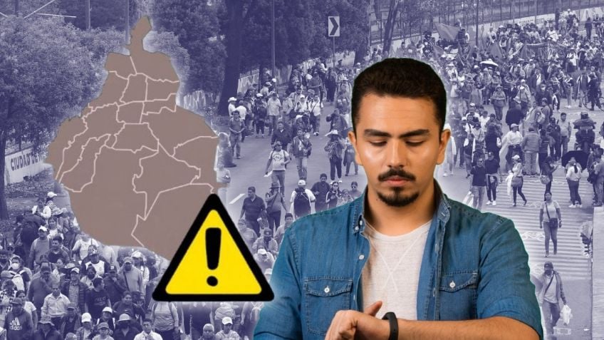 Marchas y bloqueos de la CNTE HOY jueves 11 de junio en CDMX