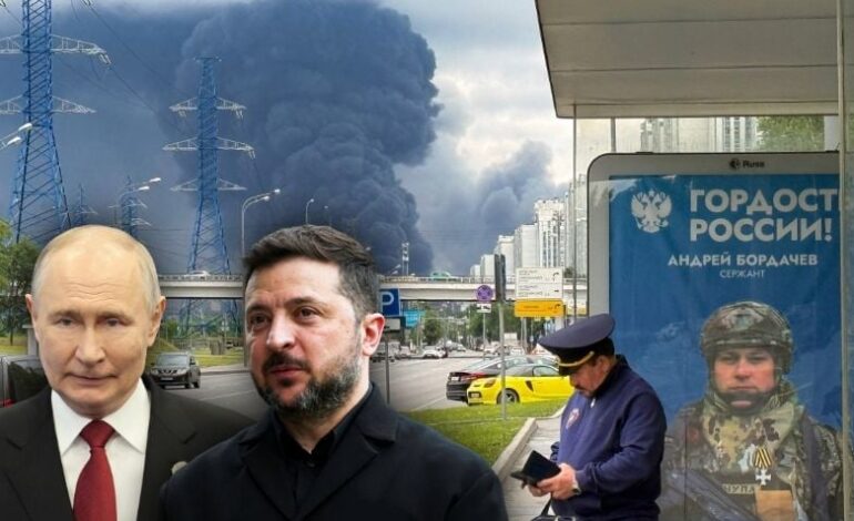 Ucrania lanza el mayor ataque a Moscú desde el inicio de la guerra
