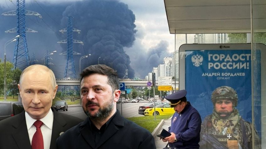 Ucrania lanza el mayor ataque a Moscú desde el inicio de la guerra
