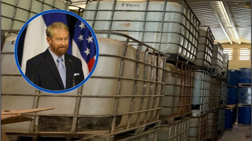 Embajador de EU aplaude decomiso récord de metanfetamina en Sinaloa
