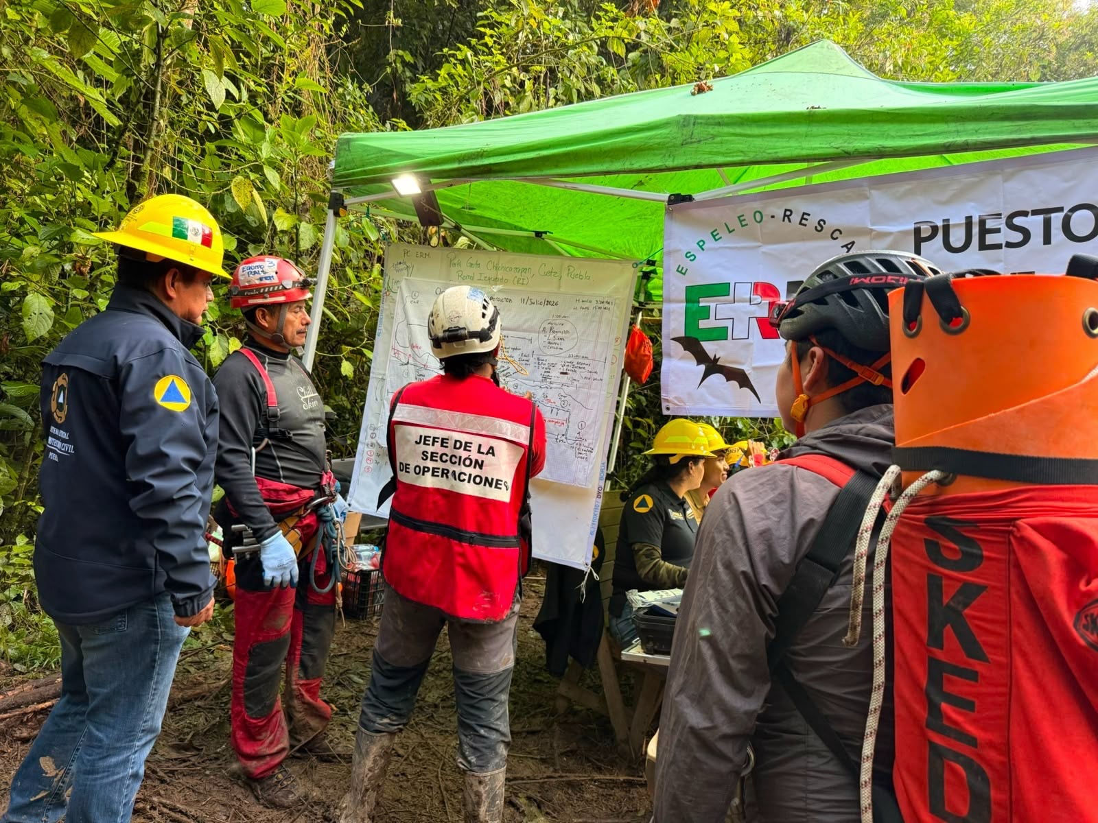 Localizan a las tres víctimas en la Gruta de Chichicazapa