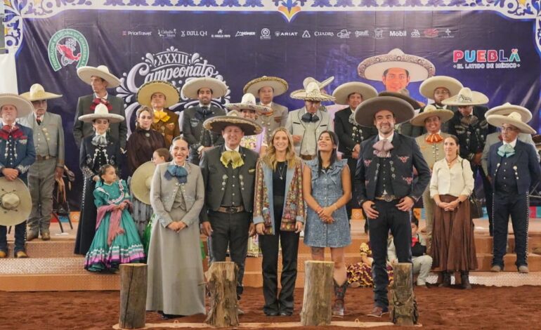Charrería nacional impulsa turismo y economía en Puebla