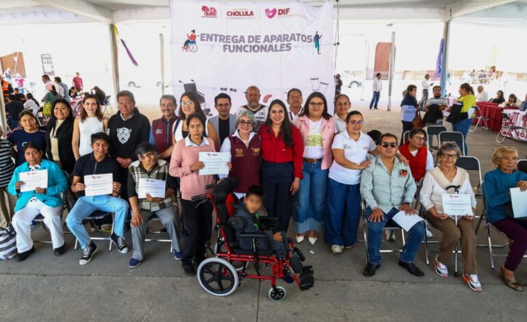 “Miércoles del Pueblo” acerca servicios y apoyos a habitantes de San Pedro Cholula