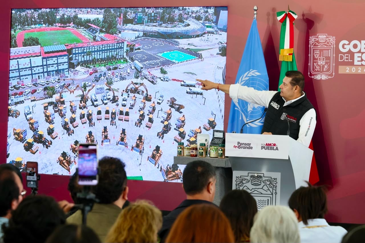 Puebla acelera obras viales y refuerza atención por lluvias
