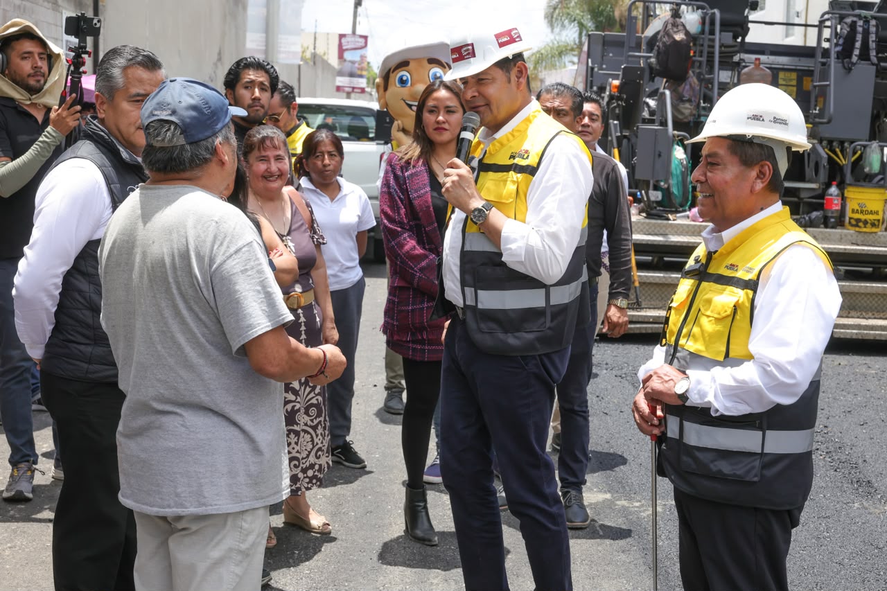Reconstrucción de vialidad en Romero Vargas registra 41% de avance: Armenta