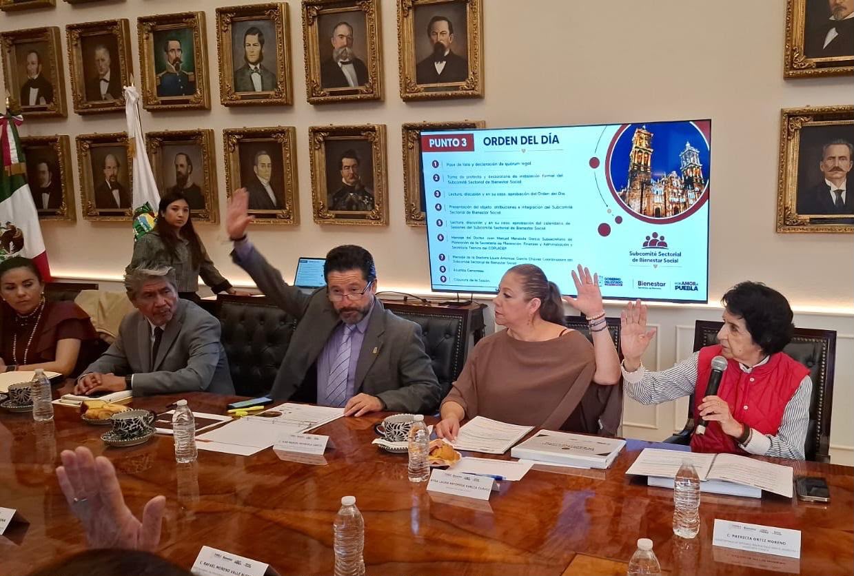 Instalan Subcomité para combatir la pobreza en Puebla