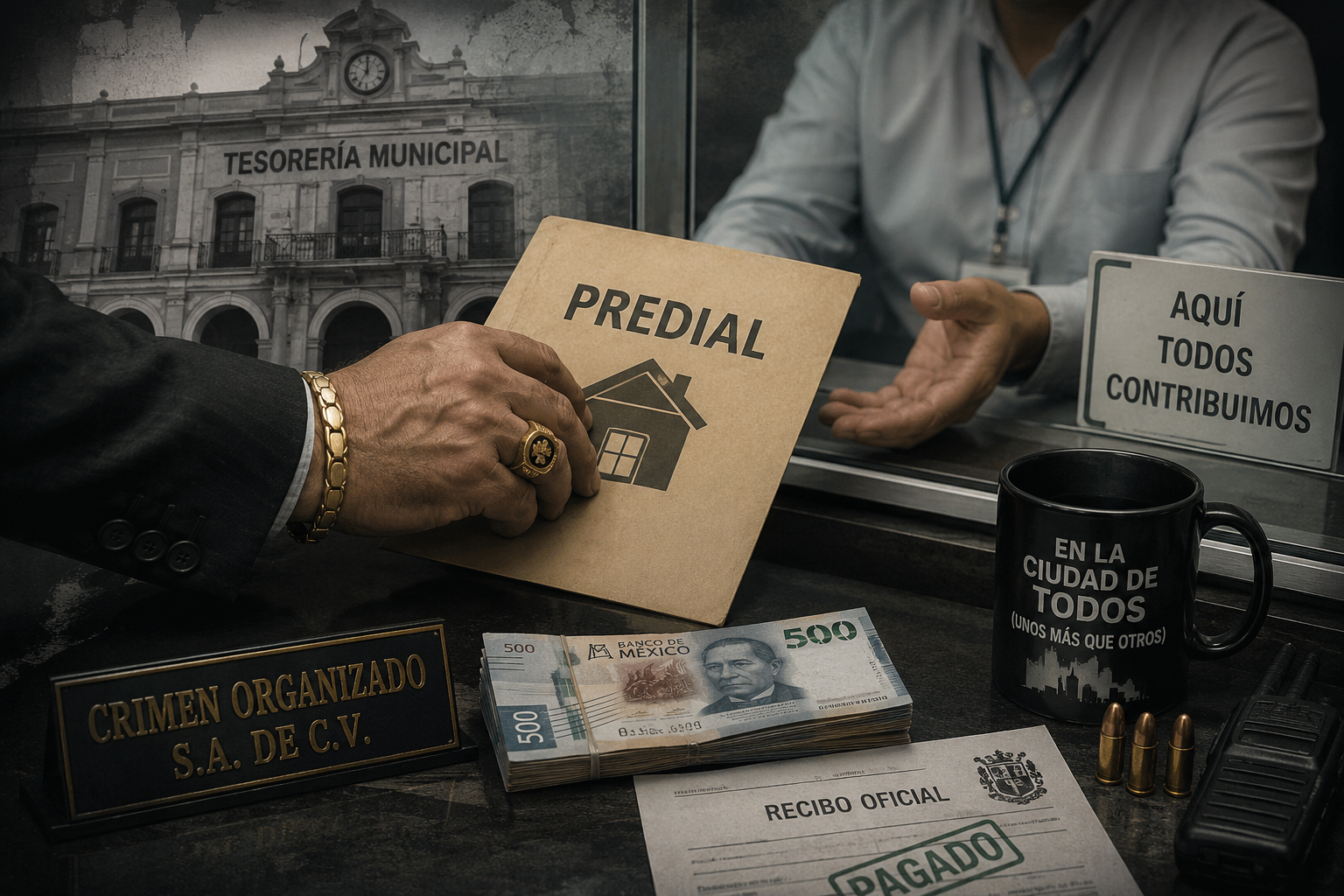 Bitácora / ¿Y si el crimen pagaba su predial?