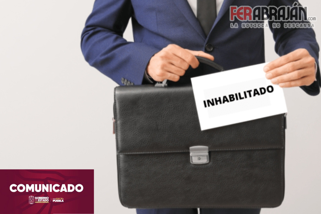Destituyen e inhabilitan a siete servidores públicos en Puebla