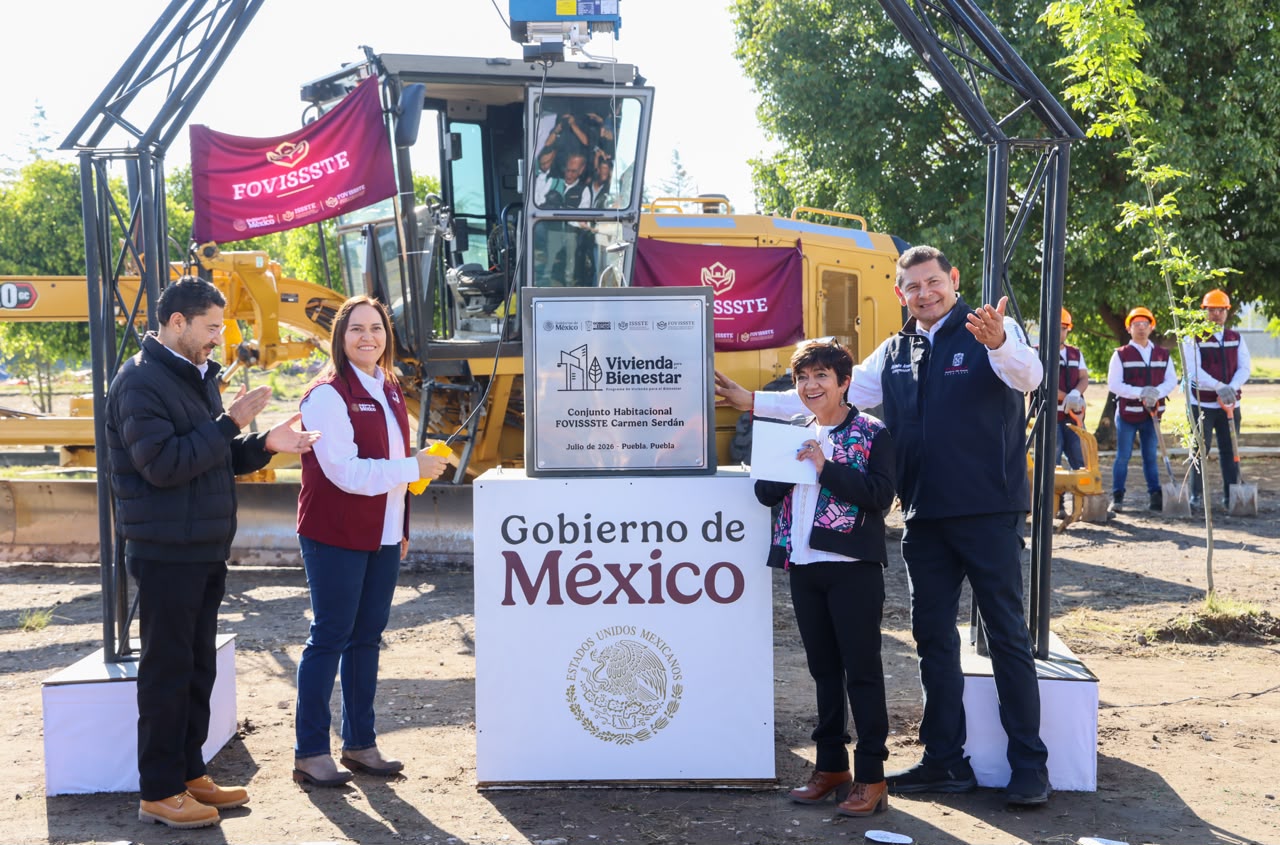 Puebla tendrá 512 viviendas del nuevo programa social de FOVISSSTE