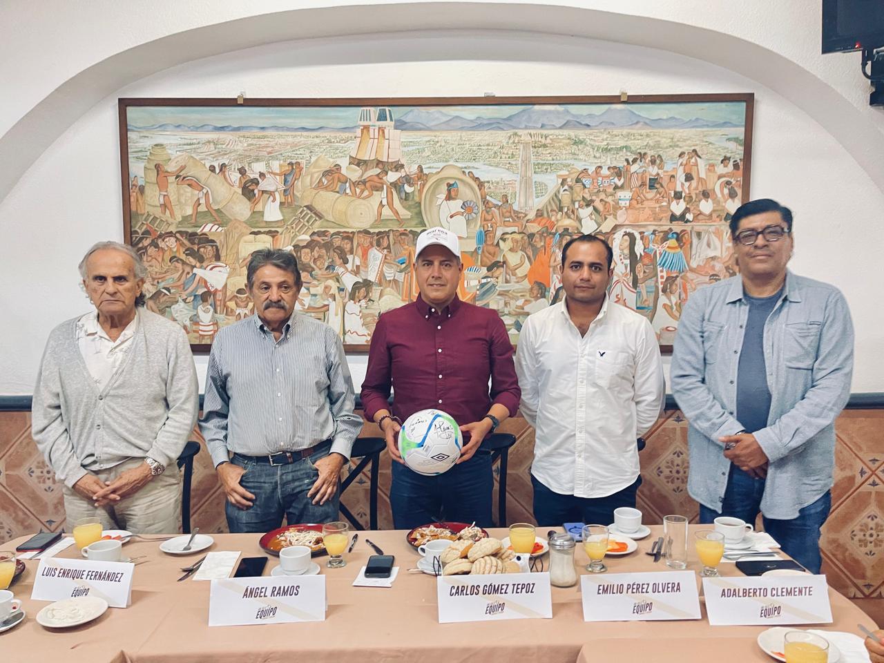 «Un Solo Equipo: Comunidad y Territorio» iniciativa de colaboración propuso Carlos Gómez Tepoz