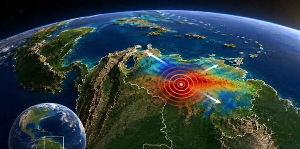 NASA muestra desplazamiento de la Tierra tras terremotos en Venezuela