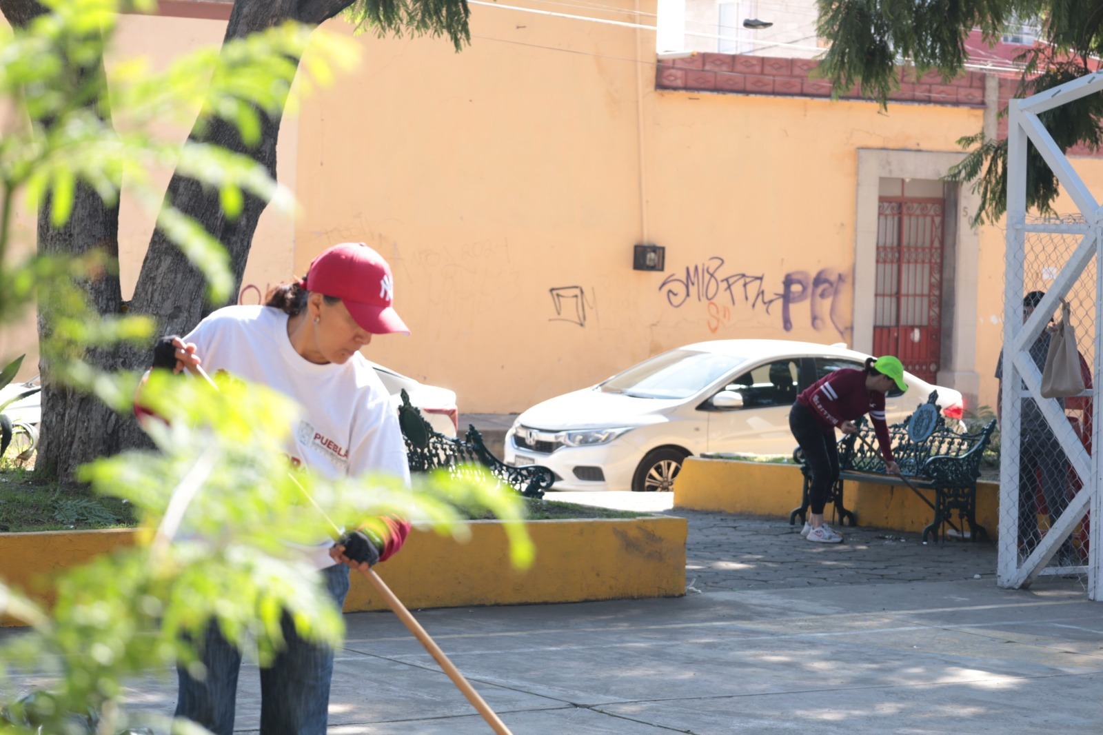 Gobierno de San Pedro Cholula rehabilita parque con apoyo del SEDIF