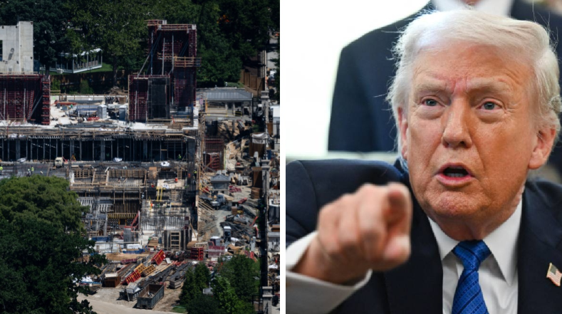 Corte de EE. UU. mantiene suspendida la construcción del salón de baile de Trump