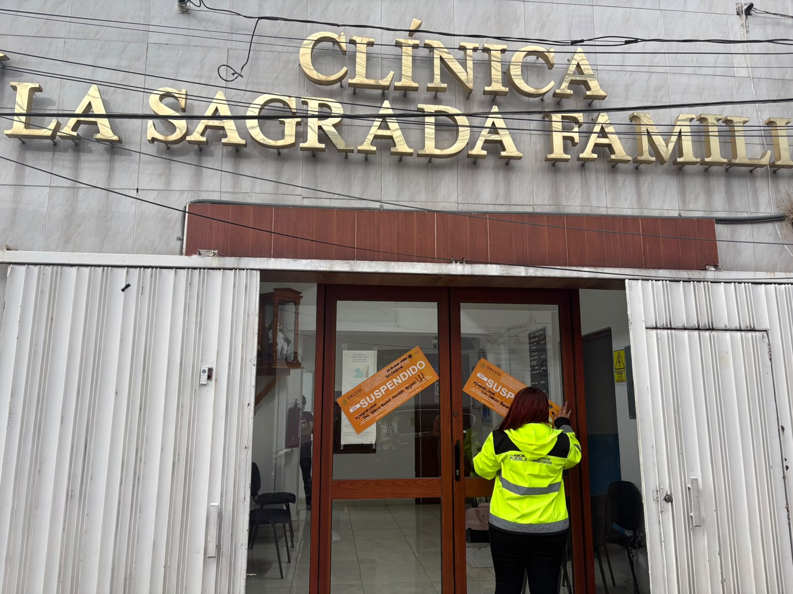 Suspenden definitivamente clínica maternidad en San Pedro Cholula por irregularidades sanitarias